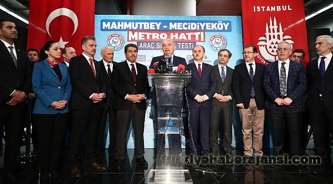 Avrupa Yakası'nın İlk Sürücüsüz Metrosu Test Sürüşüne Başladı