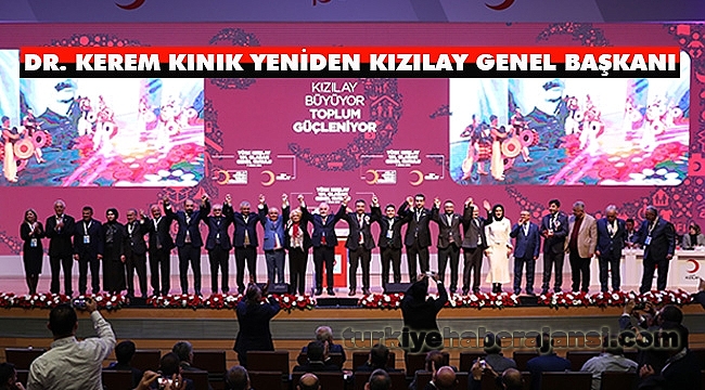 Dr. Kerem Kınık Yeniden Kızılay Genel Başkanı