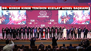 Dr. Kerem Kınık Yeniden Kızılay Genel Başkanı