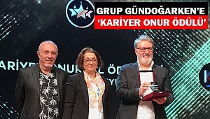Grup Gündoğarken’e ‘Kariyer Onur Ödülü’