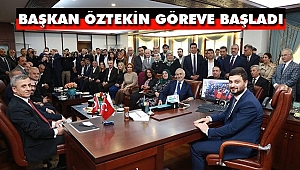 Kağıthane Belediye Başkanı Mevlüt Öztekin Göreve Başladı