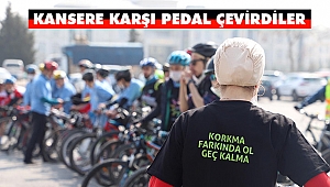 Kansere Karşı Pedal Çevirdiler