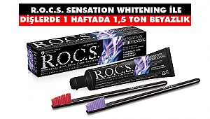 R.O.C.S. İle Dişlerde 1 Haftada 1,5 Ton Beyazlık