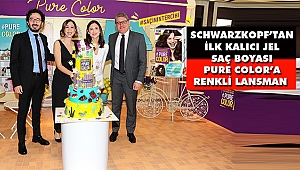Schwarzkopf'tan İlk Kalıcı Jel Saç Boyası Pure Color'a Renkli Lansman