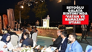 Beyoğlu Galata Rıhtımı'nda 'Vatan Ve Ramazan' İftarı