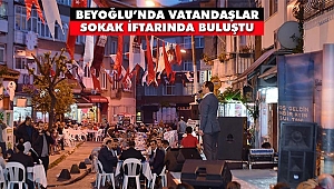 Beyoğlu’nda Gönül Sofraları Sokaklara Taşındı