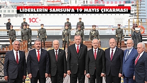 Devletin Zirvesinden Samsun'a 19 Mayıs Çıkarması