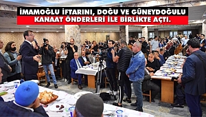 İmamoğlu Küçükçekmece'de Vatandaşlarla İftar Programına Katıldı