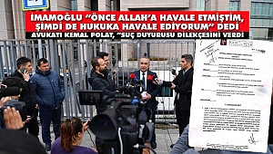 İmamoğlu'ndan 