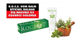 R.O.C.S. GUM BALM Bitkisel Balsam Diş Macunu İle Özgürce Gülümse