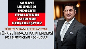 Türkiye İhracat Katkı Endeksi 2019 Yılı İlk Çeyrek Sonuçları Açıklandı