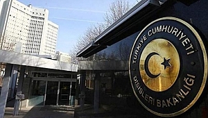 Dışişleri Bakanlığı'ndan İsrail Açıklaması