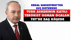 Erdal Sarızeybek Suç Duyurusunda bulundu