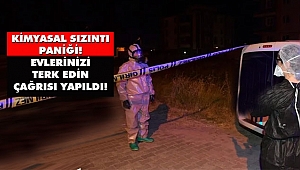 Tekirdağ'da Kimyasal Sızıntı Paniği! 