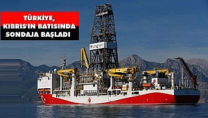 Türkiye, Kıbrıs'ın batısında sondaja başladı