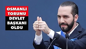 Ülkenin Başına Osmanlı Torunu Nayib Bukele Geçti