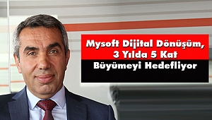 Mysoft Dijital Dönüşüm, 3 Yılda 5 Kat Büyümeyi Hedefliyor