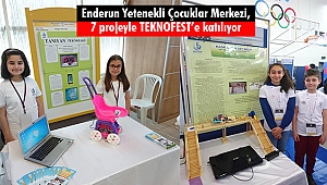 Enderun Yetenekli Çocuklar Merkezi, 7 projeyle TEKNOFEST'e katılıyor
