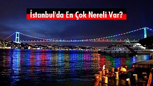 İstanbul'da En Çok Nereli Var?