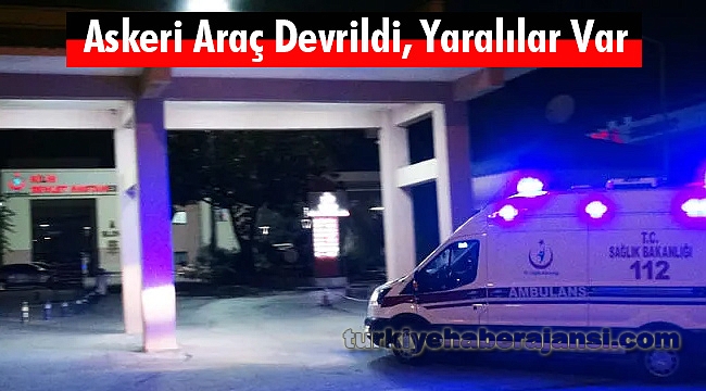 Suriye Sınırında Askeri Araç Devrildi: 8 Asker Yaralı