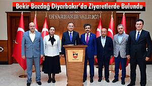 Bekir Bozdağ Diyarbakır’da Ziyaretlerde Bulundu