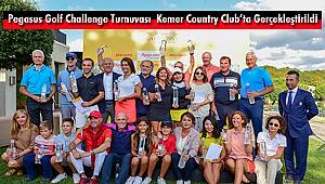 Pegasus Golf Challenge Turnuvası Kemer Country Club’ta Gerçekleştirildi
