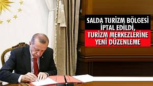 Salda Gölü Turizm Merkezi Statüsünden Çıkarıldı 