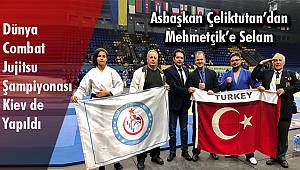 Dünya Combat Jujitsu Şampiyonası Ukrayna Kiev de yapıldı