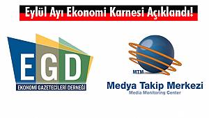 Eylül Ayı Ekonomi Karnesi Açıklandı!