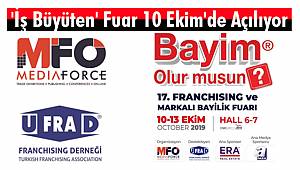 'İş Büyüten' Fuar 10 Ekim'de Açılıyor 