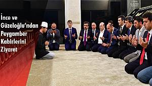 İnce ve Güzeloğlu'ndan Peygamber Kabirlerini ziyaret