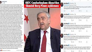 KKTC Cumhurbaşkanı Akıncı'dan Skandal Barış Pınarı açıklaması
