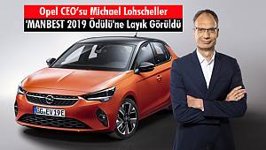Opel CEO’su Michael Lohscheller 'MANBEST 2019 Ödülü'ne Layık Görüldü