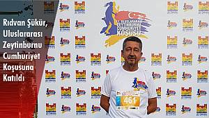 Rıdvan Şükür, Uluslararası Zeytinburnu Cumhuriyet Koşusuna Katıldı
