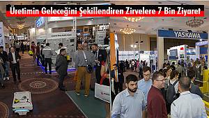 Üretimin Geleceğini Şekillendiren Zirvelere 7 Bin Ziyaret 