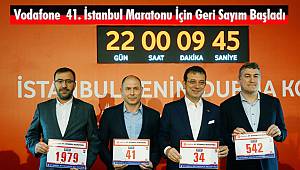 Vodafone 41. İstanbul Maratonu İçin Geri Sayım Başladı 
