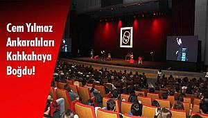 Cem Yılmaz Ankaralıları Kahkahaya Boğdu!