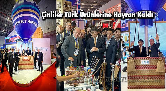 Çinliler Türk Ürünlerine Hayran Kaldı