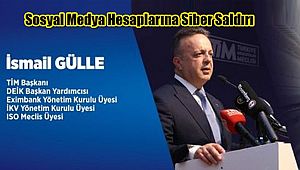 İsmail Gülle’nin Sosyal Medya Hesaplarına Siber Saldırı