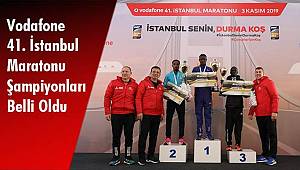 Vodafone 41. İstanbul Maratonu Şampiyonları Belli Oldu