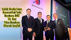 Çalık Grubu’nun Bankası BKT 10. Kez Yılın Bankası Seçildi