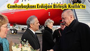 Cumhurbaşkanı Erdoğan Birleşik Krallık'ta