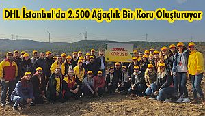 DHL İstanbul'da 2.500 Ağaçlık Bir Koru Oluşturuyor