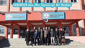 ERBİRDER'den 'Her Öğrenciye Bir Hediye'