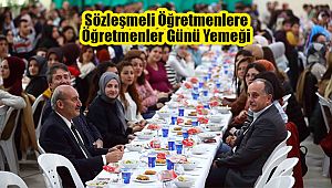 Sözleşmeli Öğretmenlere Öğretmenler Günü Yemeği