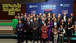 Bağcılar Belediyesi 2019'un En İyi Habercilerini Ödüllendirdi