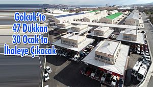 Gölcük'te 47 Dükkan 30 Ocak'ta İhaleye Çıkacak