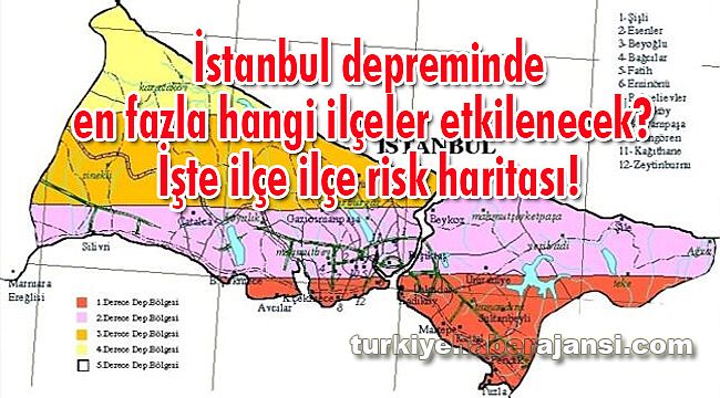 istanbul depreminde en fazla hangi ilceler etkilenecek istanbul turkiye haber ajansi