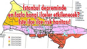 İstanbul Depreminde En Fazla Hangi İlçeler Etkilenecek? 