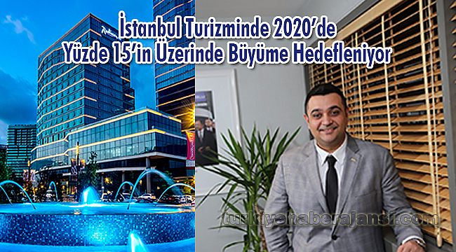 İstanbul Turizminde 2020'de Yüzde 15'in Üzerinde Büyüme Hedefleniyor
